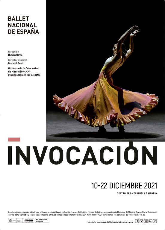 Poster Invocación Teatro de la Zarzuela